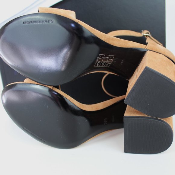 NEW ALEXANDER WANG Abby Sandals - Icon Cut Out Heels - Picture 11 of 11